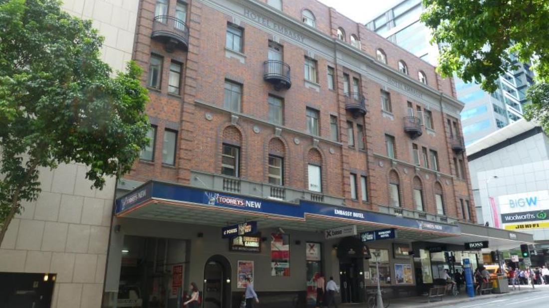 Хостел Base Brisbane Embassy Экстерьер фото